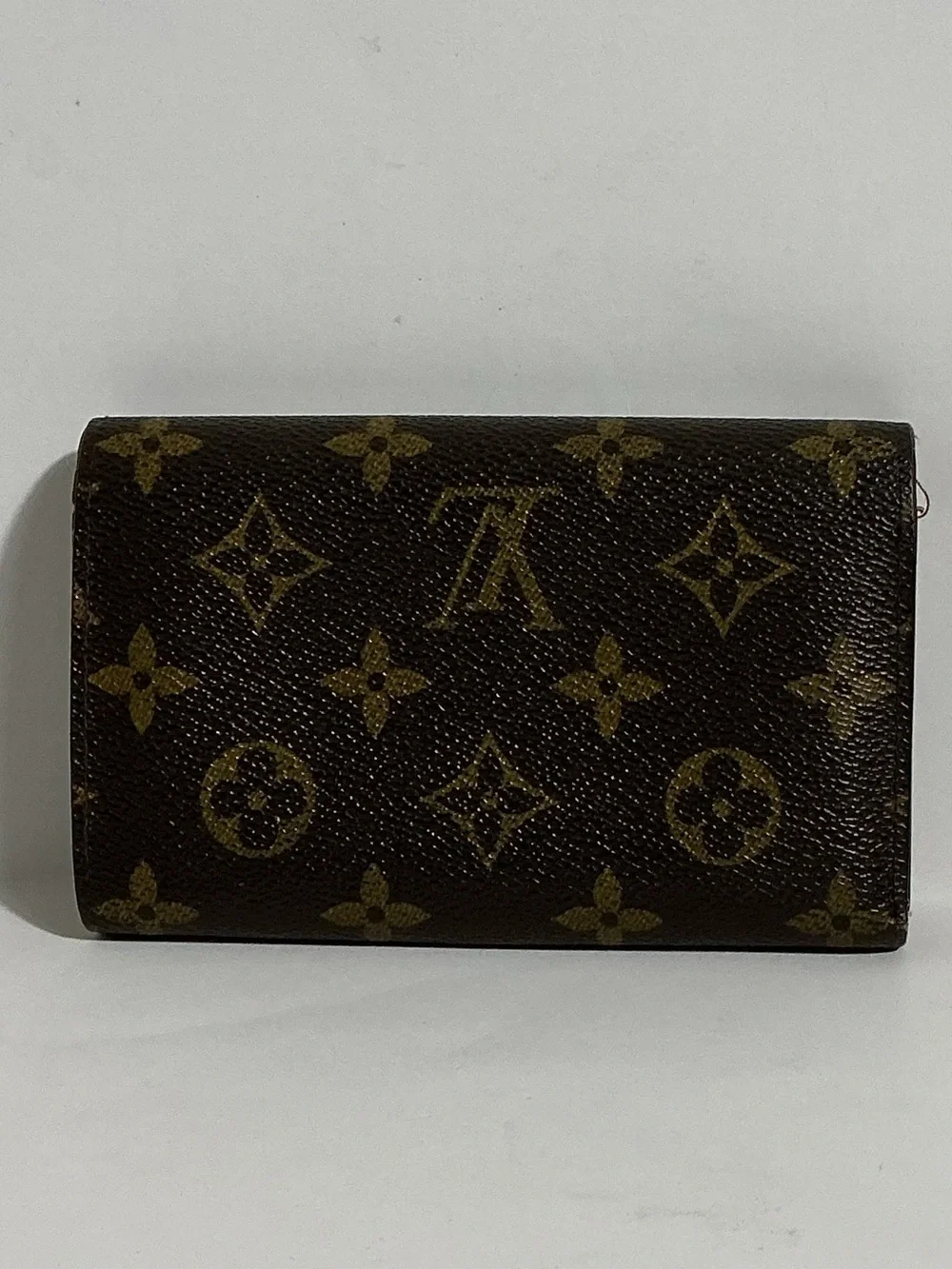 Louis Vuitton Monogram Porte Monnaie Billets Tresor‎ Wallet Vintage COA
